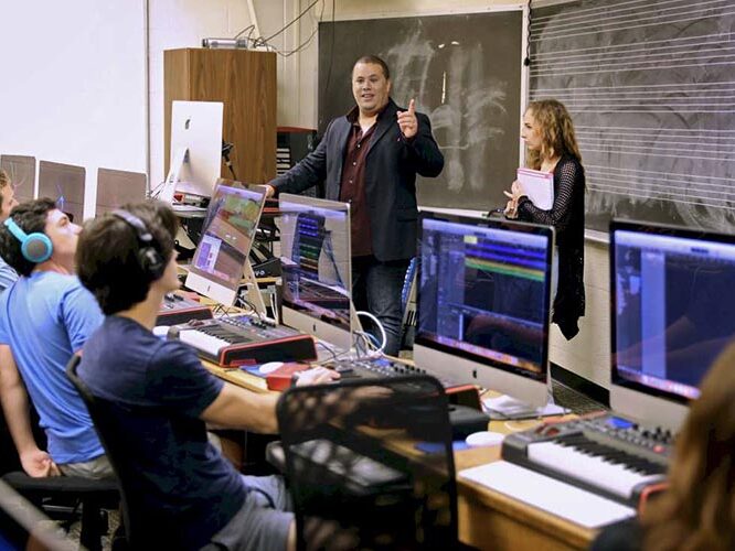 GRAMMY® Award-winning musician trains students to seize business world
